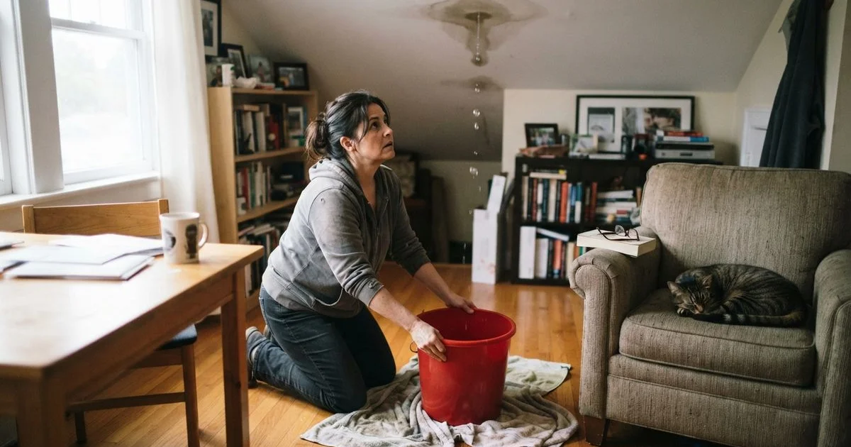 What to do in the first hours of a roof leak emergency
